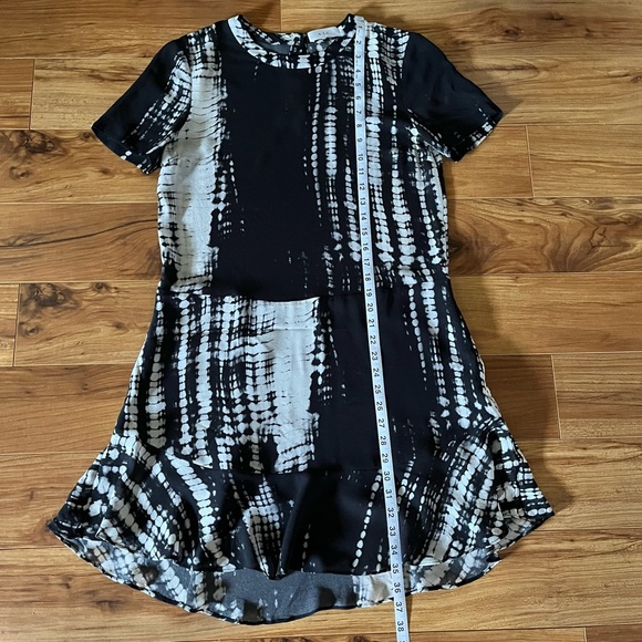 A.L.C. Louis Silk Abstract Mini Dress 6 - Picture 7 of 11